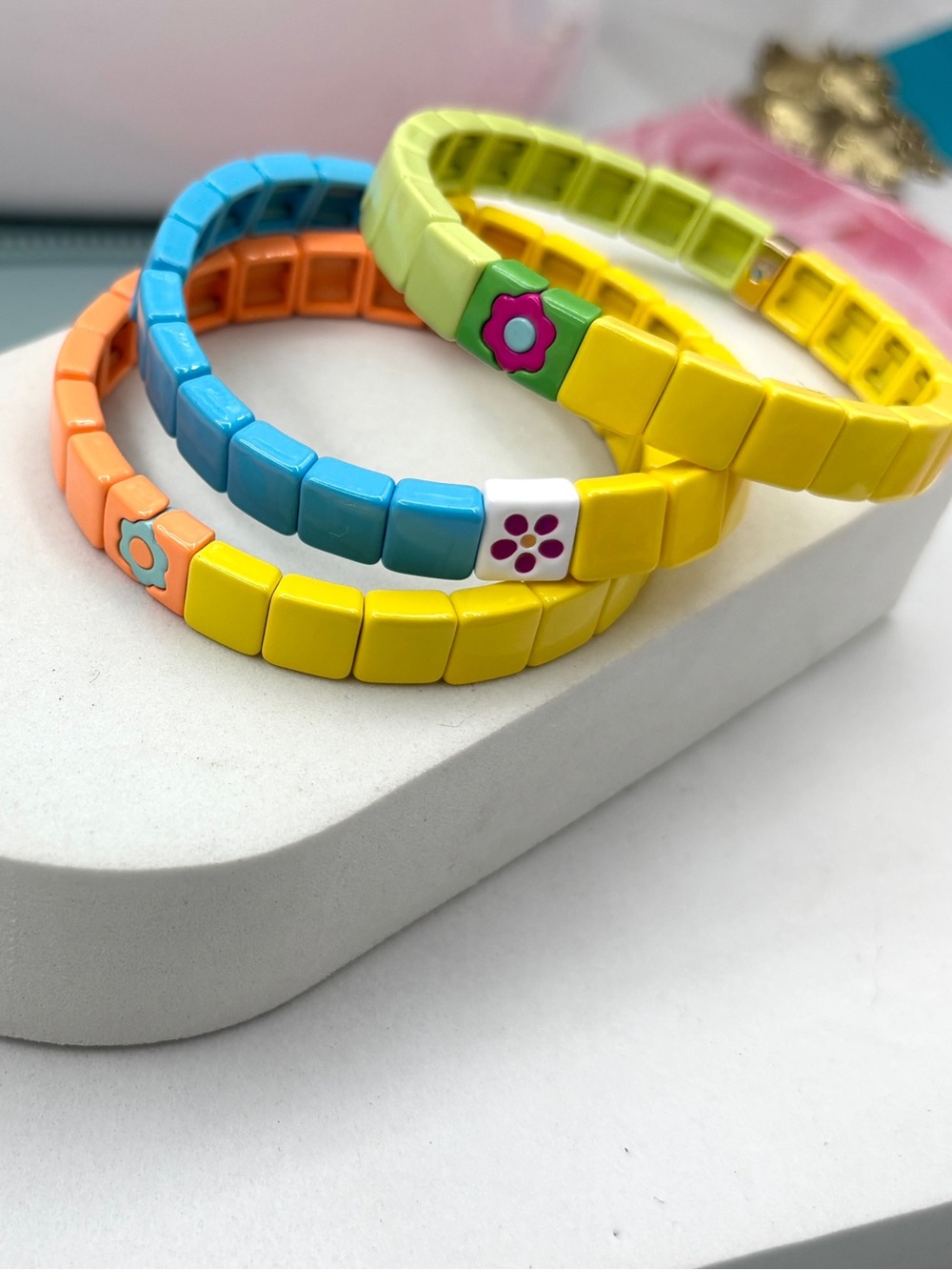 ROXANNE ASSOULIN Set of Threes Bracelets firm price